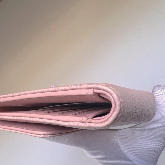 🔥CHANEL Caviar Timeless CC Large Gusset Flap Wallet in Rose Pale - Picture 10 of 16